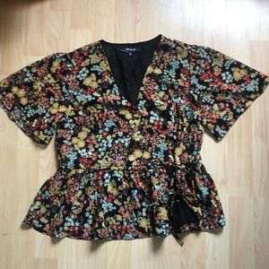 XS Madewell NWOT floral top
